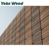 Outdoor Wood Plastic Composite WPC Wall / Fence / Floor Panel WPC Exterior Wall Cladding