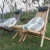 Import Outing Mate Fashion Design garden wooden folding beach lounge chair outdoor beech wood chair from China