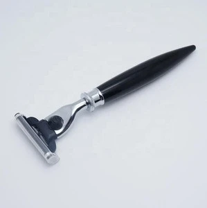 Oval Resin Handle Blade Razor High Quality Straight Razor Shaving Safety Razor