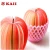 Import paper sticky note memo pad fancy 3d fruit custom shape sticky note /memo pad from China