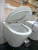 Import PATE bathroom wall hung toilet bowl CE rimless matt black wall mounting toilet from China