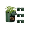 PE Fabric Vegetable/Flower/Plant Grow Bags with Handles geo bag for gardening