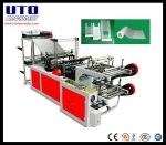 PE plastic film rolls garbage bag making machine rolling supermarket bag making machine