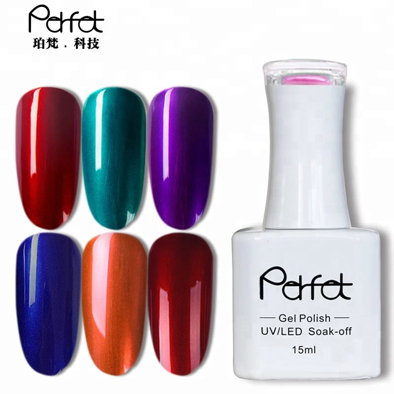 Perfect nails salon professional products  nail polish  gel nail polish private label with mirror look