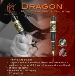 Permanent makeup dragon tattoo machine