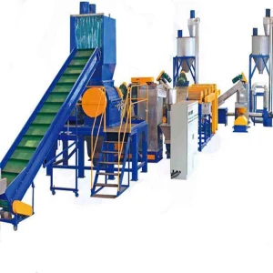 pet bottle flakes washing recycling production line / waste plastic flakes recycling machine price