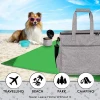 PET Travel Bag for Dogs Or Weekend Organizer Bag Dog Travel Backpack Included 2 Dog Food Carriers Bag, and 2 bowls