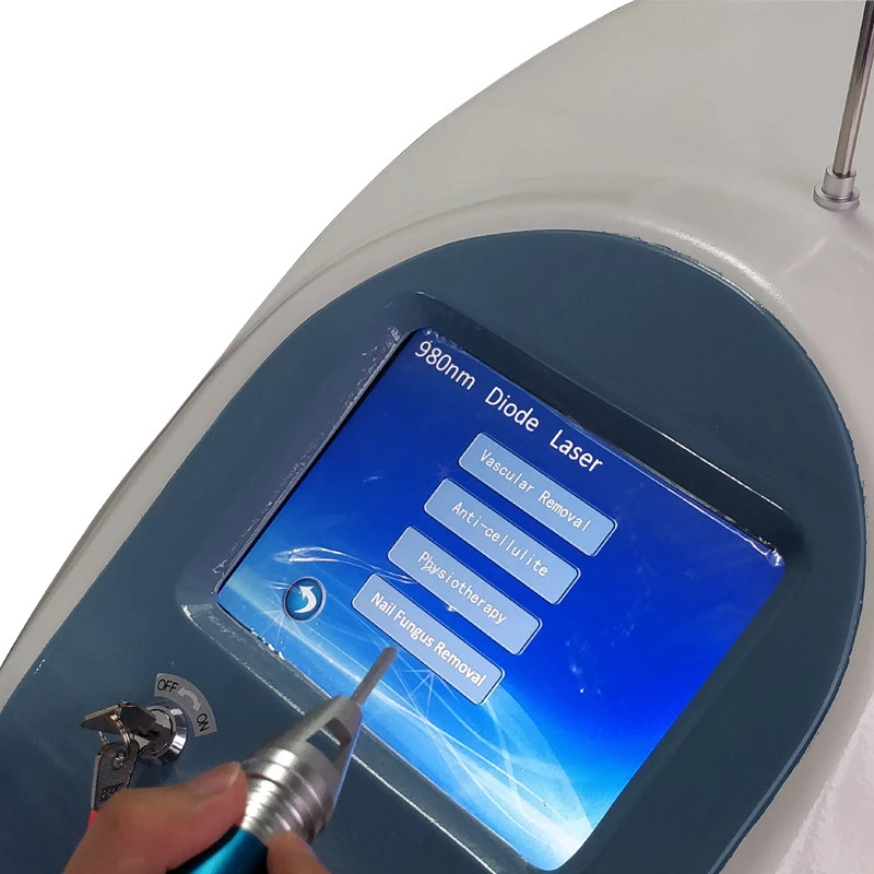 Physiotherapy Physical Therapy Equipment Nail Fungus Laser Treatment Diode Laser 980nm+810nm Device