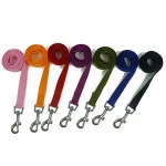 Plain Nylon Dog Puppy Pet Collar leash 7colors 4sizes