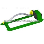 plastic base portable garden hose spray sprinkler