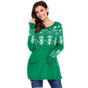 Plus Size Winter Long Sleeve Custom Made Christmas Ugly Sweater