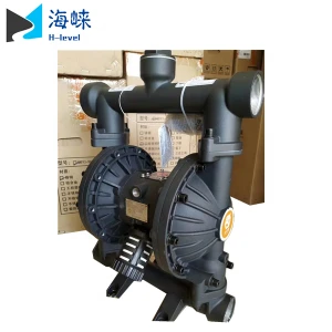 pneumatic ptfe diaphragm pump for strong acide and alkali