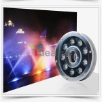 Pool light Central Hole IP68 colorful led underwater fountain tube light