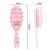 Import Popular Colorful Print Airbag Silicone Straightening Comb Hair Care Massage Comb from China