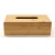 Import Popular disposable tabletop bamboo tissue box from China