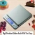 Import Popular portable electronic digital kitchen scale with LCD Display  1kg 2kg with accuracy 0.1g battery type from China