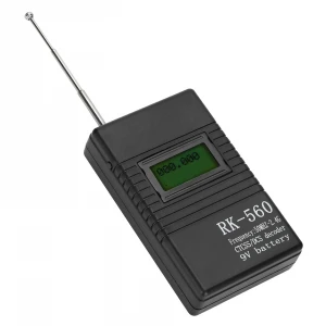 Portable frequency meter counter handheld radio test frequency meter with accurate numbers of antenna, used for radio enthusiast