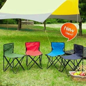 portable outdoor folding chair folding fishing chair with armrest