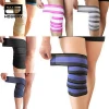 Powerlifting Elastic Bandage Leg Compression Calf Knee Support Strap Wraps Band Brace Sports Safety