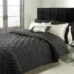 Printed plain bedspreads bed cover