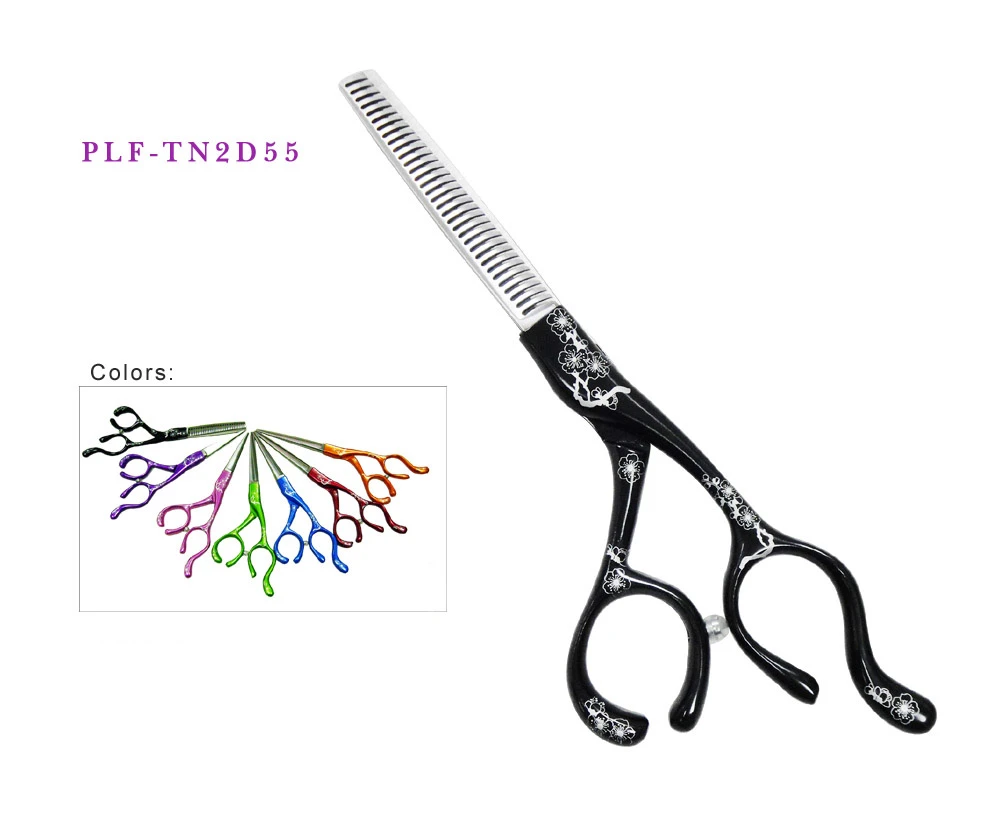 Professional Beauty Hair Thinning Scissors (PLF-TN2D55)