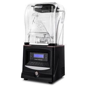Professional Built-in Countertop or Tabletop Bar Blender with Sound Shield BPA-Free Wildside Container and Sound Enclosure