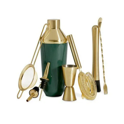 Buy Professional Cocktail Making Tool Set Gray Color Classic Design Bar ...