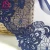 Import Professional Design dark navy blue lace trim border punch edging lace trim from China
