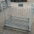 Import Professional factory stackable industrial foldable galvanized pallet wire mesh storage cage from China