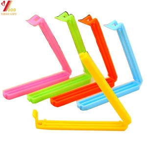 Promotion Silicone Food Bag Sealing Clip, Plastic Sealing Clamp