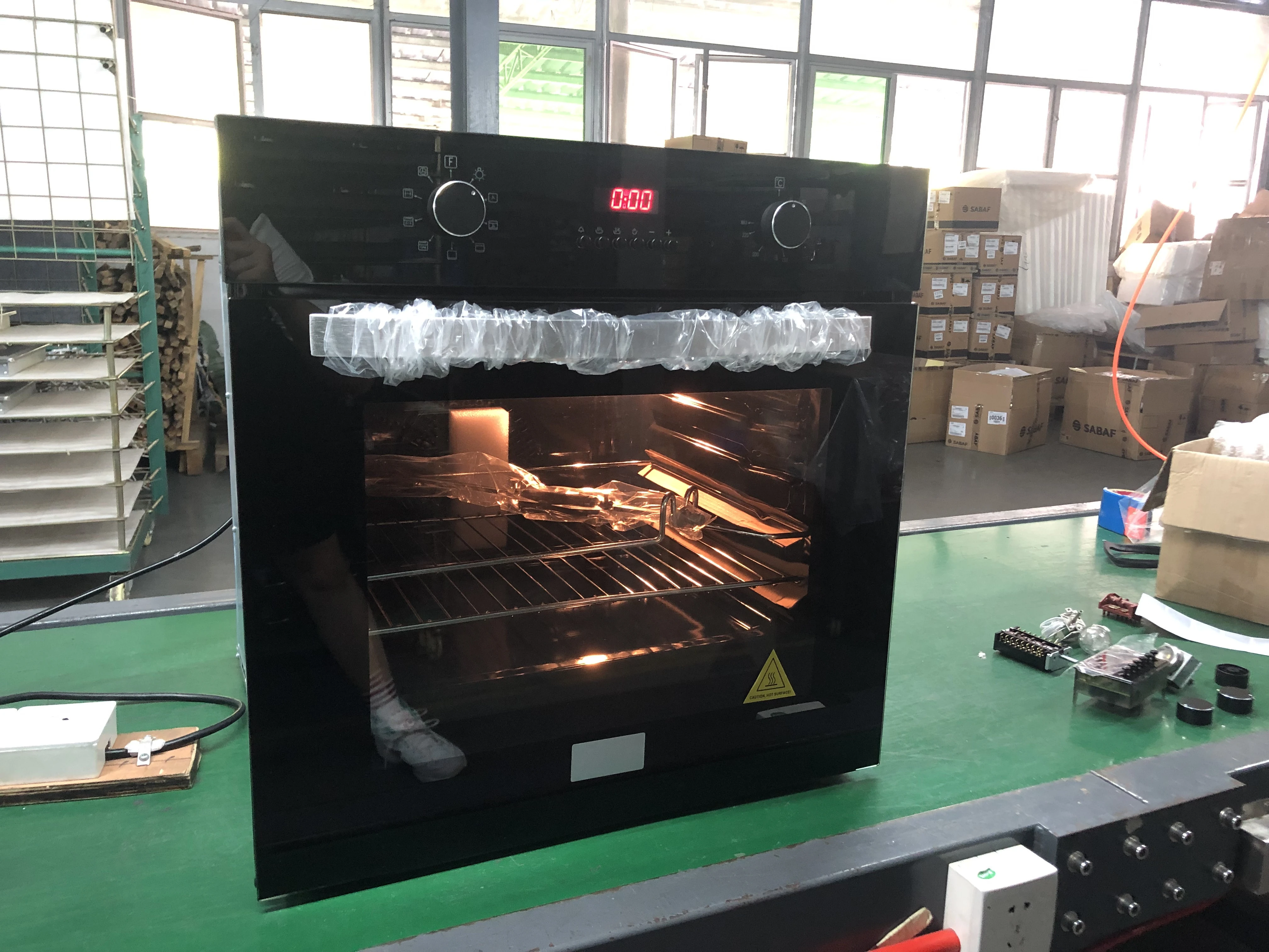 Promotional OEM Design 60CM 10 Cooking Functions convection oven turbo gas pizza oven portable bread baking ovens