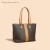 Import PU Leather Ladies Bags Woman Tote Bag from China