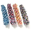 Puppy Play Molar Colorful Cotton Hemp Rope Toy Teeth Cleaning Pet Toy Corn Cob Dog Rope Chew Toy