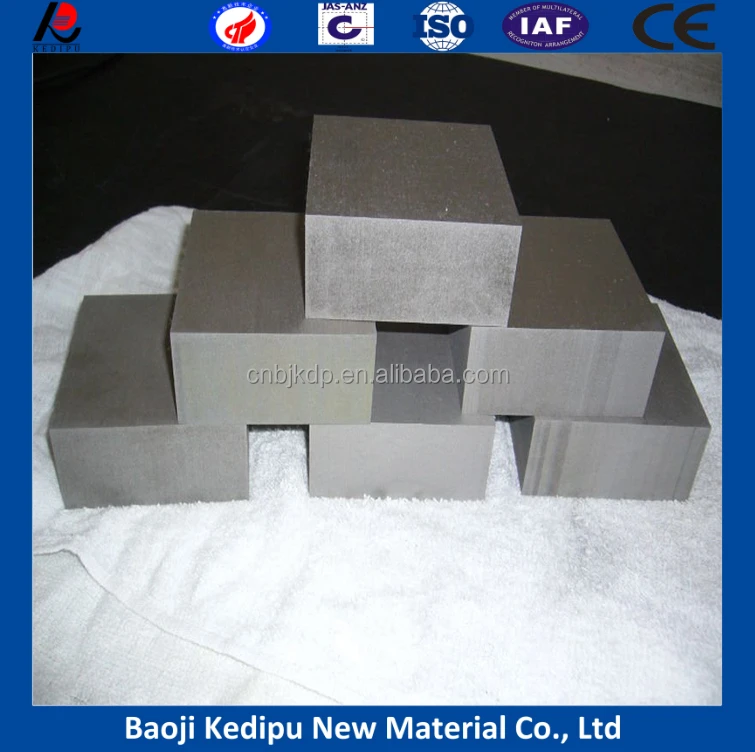 pure Tungsten block kilo cube for sale