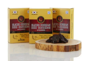 [PureGin] High Quality Korean Boosting Energy Ginseng Products Honeyed Korea Red Ginseng Slices