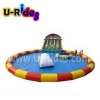 PVC Tarpaulin Adult Inflatable Water Park For Playing Equipment On Land