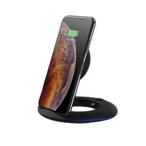 Qi Wireless Charger Pad for iPhone 10w Wireless Fast Charging Dock Station For Samsung