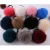 Import Rabbit fur hairband real fur pom pom hair tie girls fashion hair accessory from China