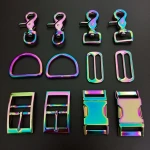 rainbow bag hardware buckle side release buckle