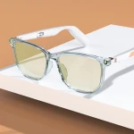Reading Spectacles Unisex Audio Smart Bluetooth Eyeglass Trendy Anti Radiation Eyewear Blue Light Blocking Glasses