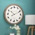 Import Ready To Ship China Manufacturer Wholesale Home Decoration Circular Wood Frame Wall Clock from China