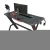 Import Real Photo 120cm Black Gamer Home Computer Table PC Desk RGB Gaming Desk from China