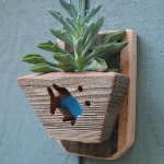 Rectangular planter boxes in Pine Material