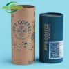Recycled Material Biodegradable Tea Coffee Bean Packing Custom Printing Cardboard Cylinder Food Grade Paper Packaging Box