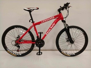 red frame steel mountain bike 26&quot; bicycle MTB bike M-SS068