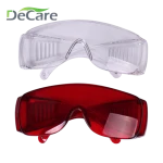 Red Safety Goggles Dental Safety Glasses