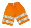 reflective safety working trousers rz-09, short working safety pants