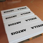 Reliable And Cheap rectangle shape crystal light box led real estate agent