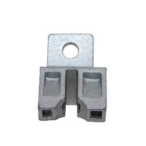 Ringlock scaffolding investment casting parts steel bracing end diagonal clamp