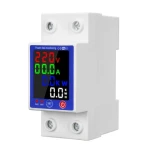 RMshebei 63A 63A 2P Tuya WiFi Smart Metering Switch Digital Tube Wireless Protection Circuit Breaker Four-Display Switches 220V